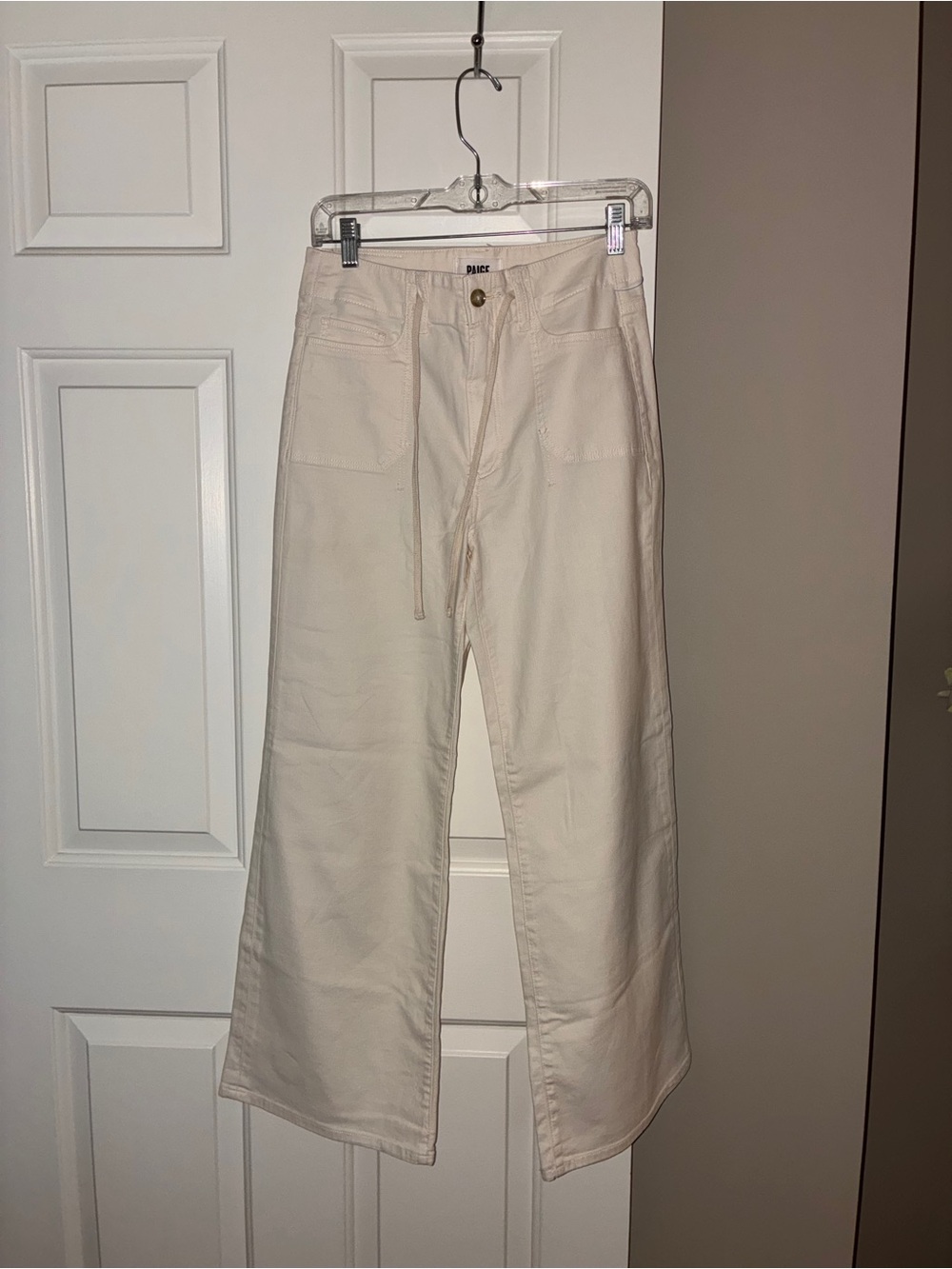 Like new Paige Ari Wide Leg Pant Sz 27 - Picture 4 of 11